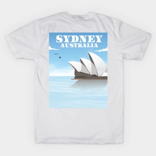 Sydney Australia travel poster T-Shirt
